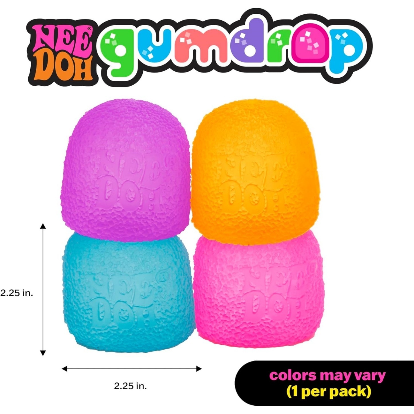 NeeDoh Gumdrop - Textured Sensory Toy - 2.5 - Image 6